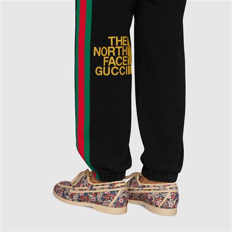 north face gucci trousers|north face gucci track suit.